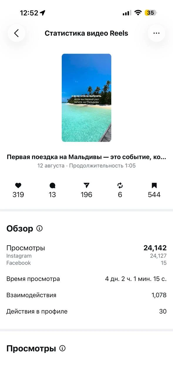 Друзья, после того как отель Meeru Maldives Resort Island буквально взорвал наш Reels, ...
