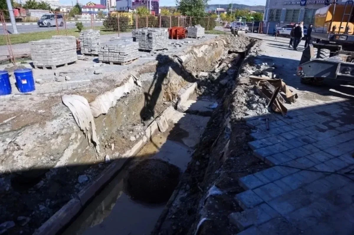 В Южно-Сахалинске 40 домов остались без горячей воды