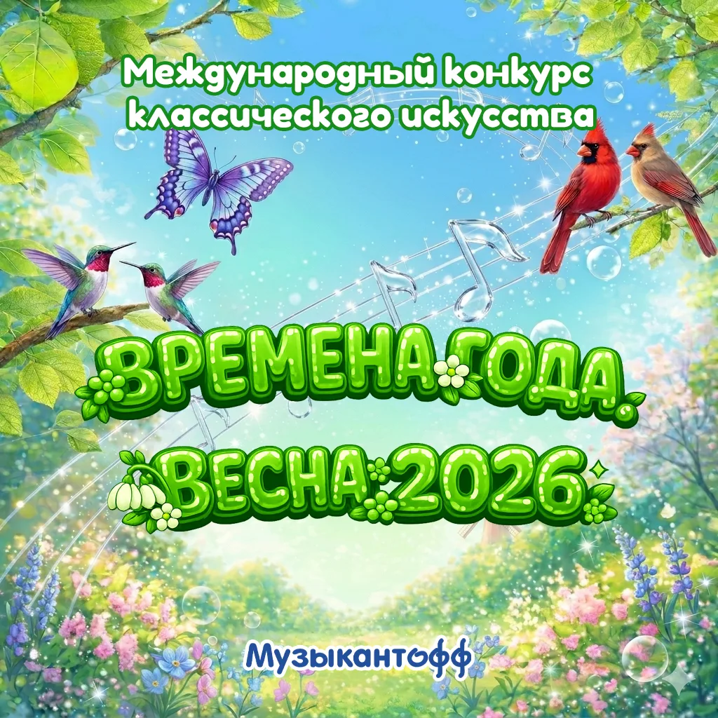 Международный профессиональный конкурс классического искусства - "ВРЕМЕНА ГОДА. ВЕСНА -...