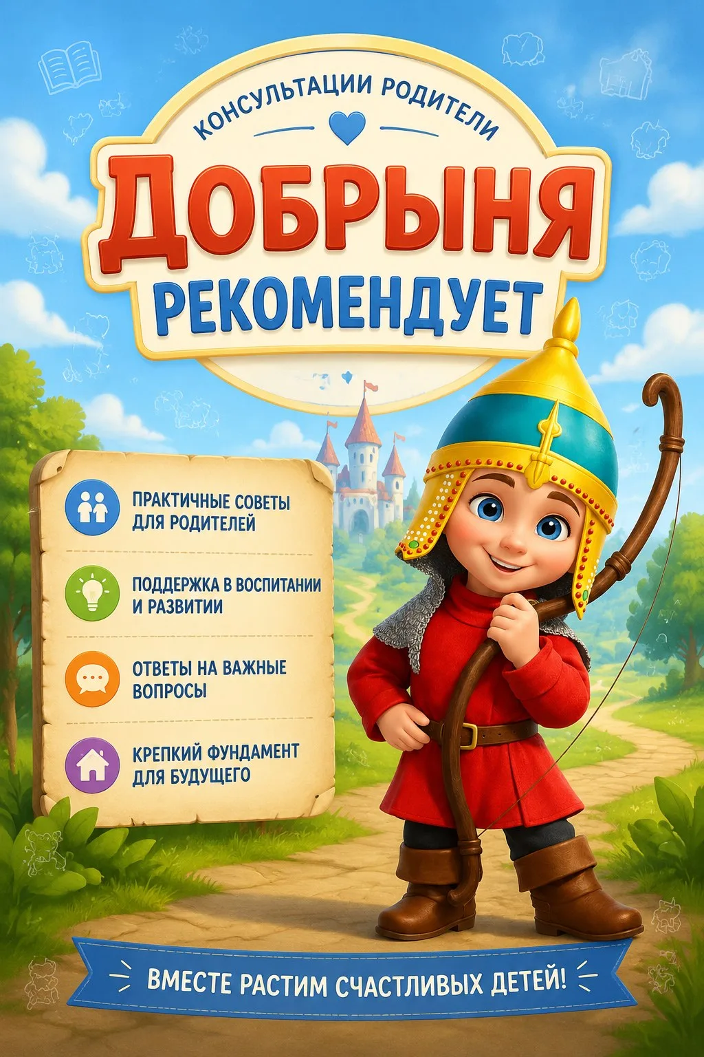 🏰 «ДОБРЫНЯ рекомендует» — Советы психолога