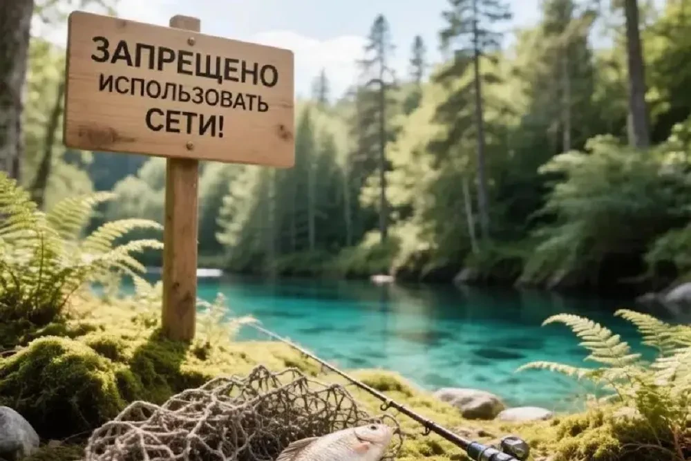 📣 Минэкологии Якутии информирует о введении запрета на использование сетных орудий доб...