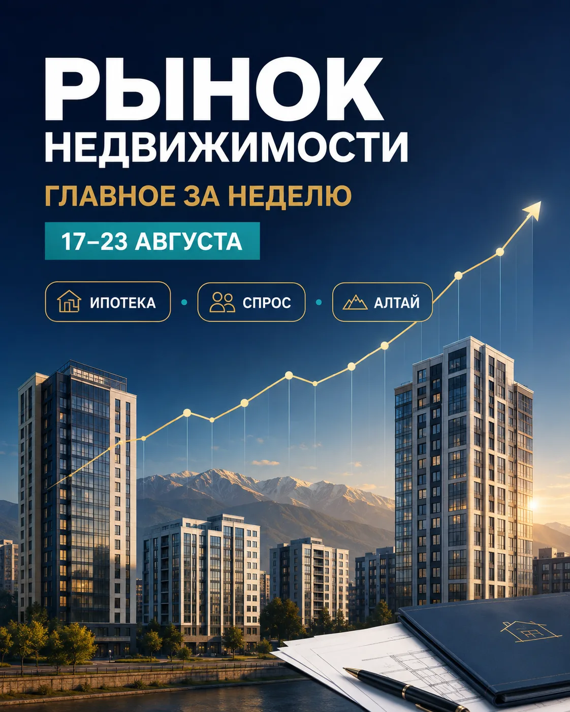 🔥 5 новостей рынка недвижимости за неделю — буквально за минуту