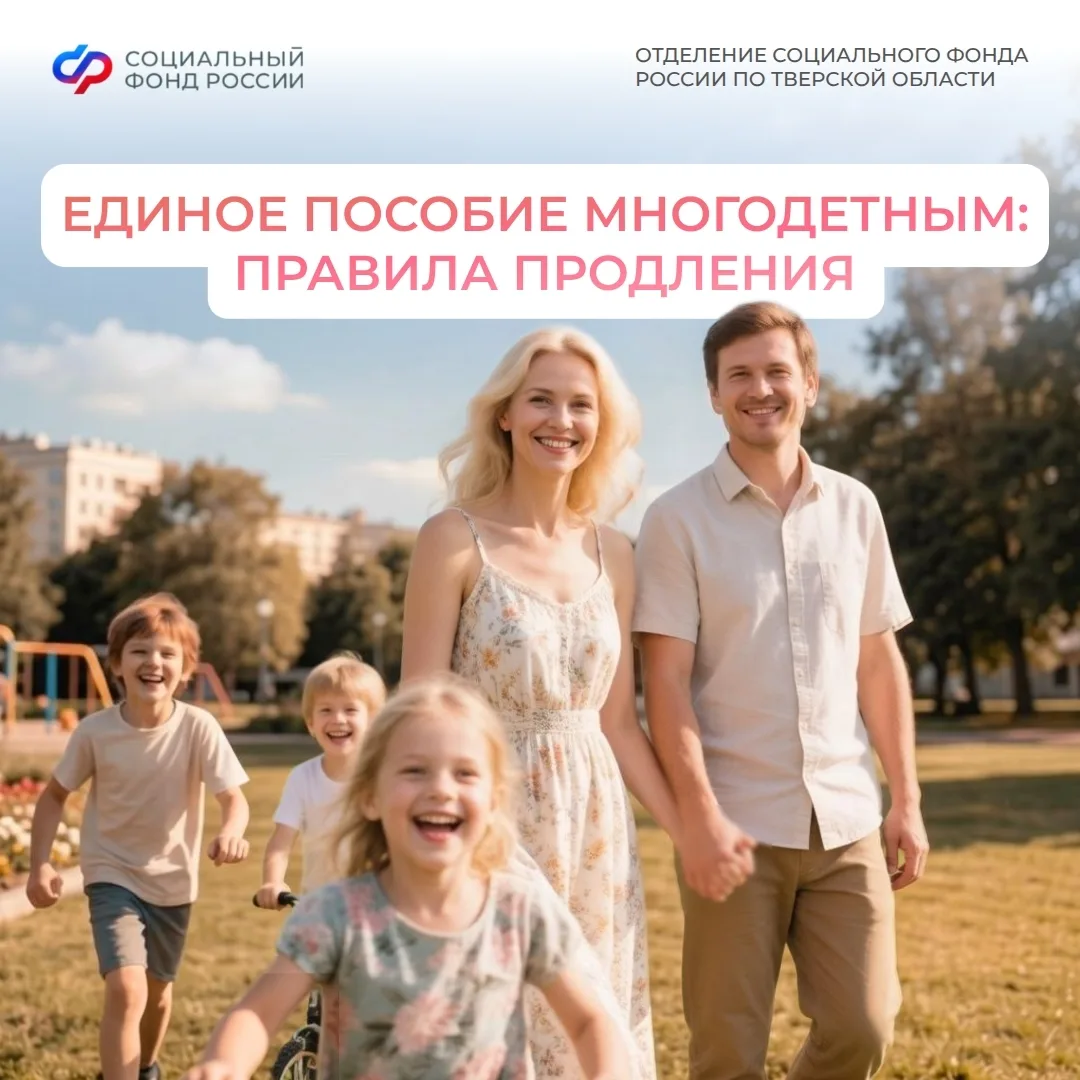 Многодетные семьи могут получить единое пособие, даже если их среднедушевой доход превышает регионал