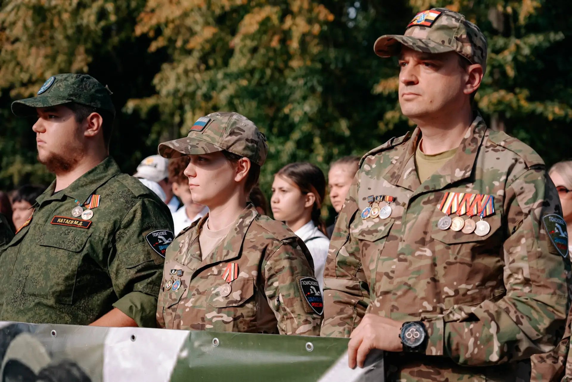 🕯 В канун 83-й годовщины победы в Курской битве состоялась церемония захоронения остан...