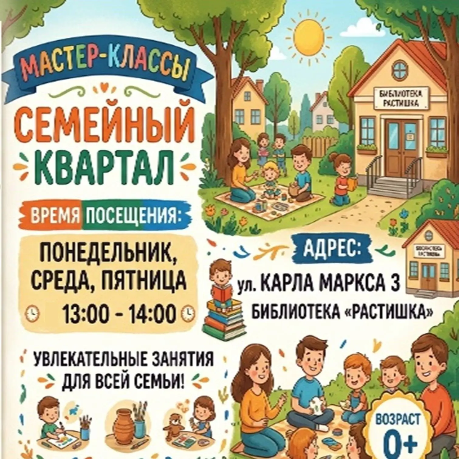 Хотите развить творческие навыки и мелкую моторику, укрепить семейные связи через совместное творчес