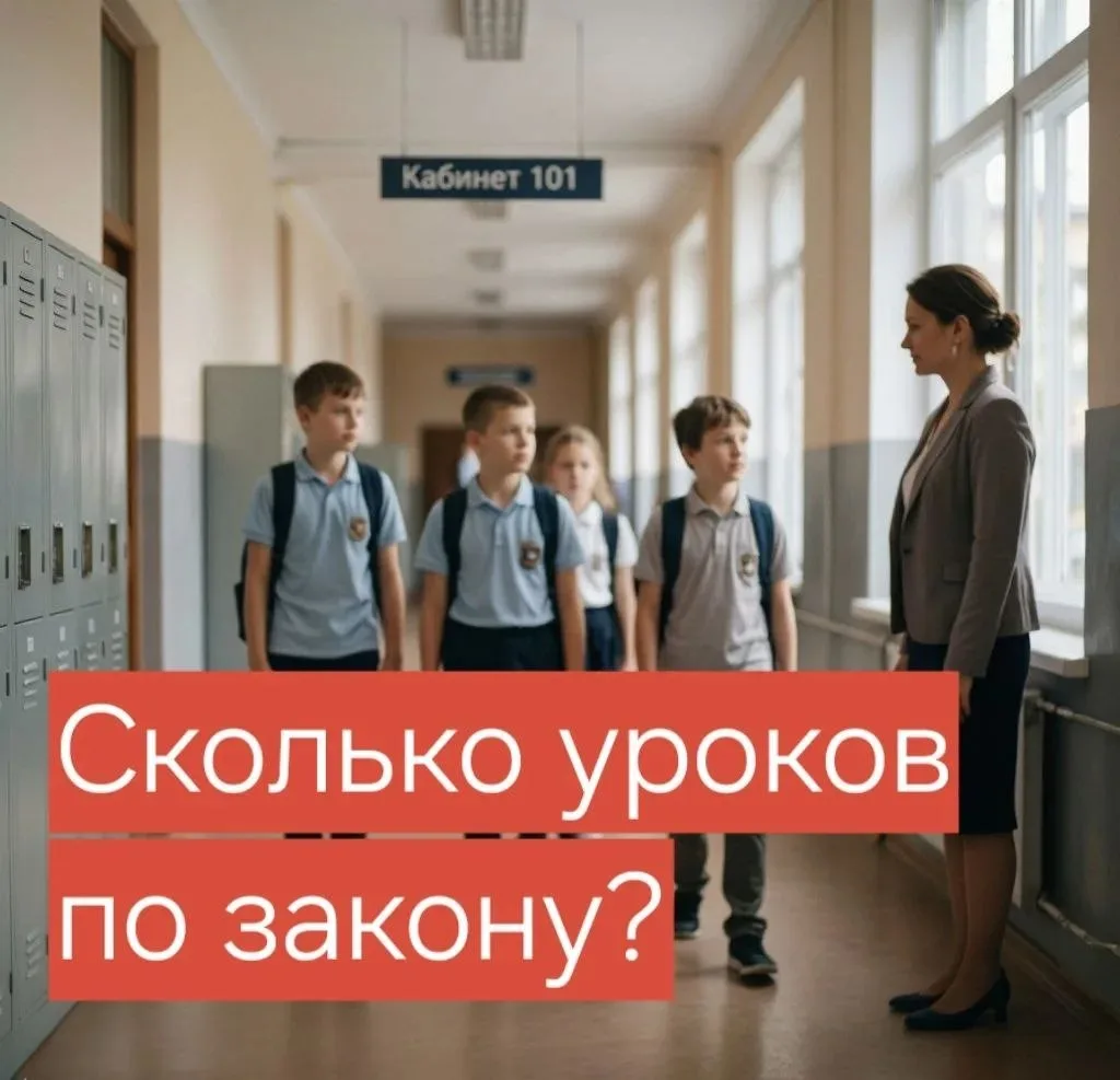 ❓Сколько уроков должно быть по закону?