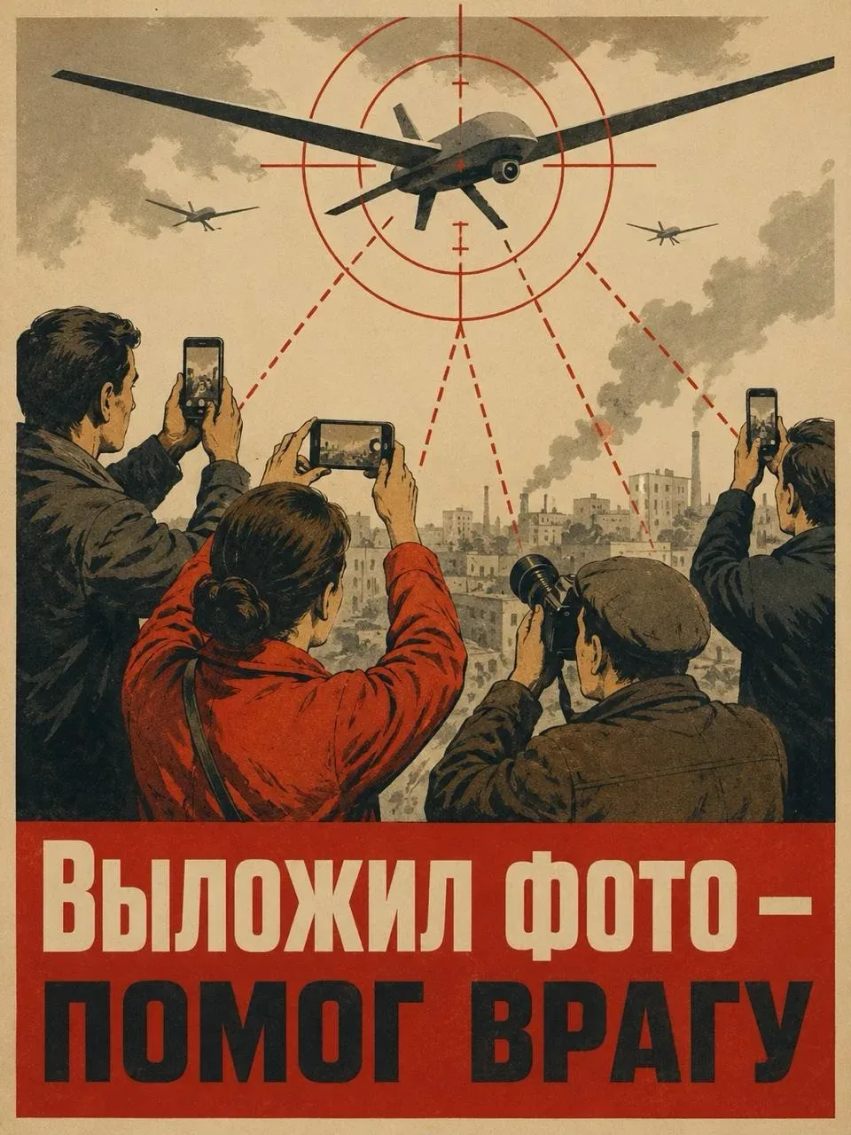 ❗️❗️❗️❗️ Ты сам не поймешь, что помог врагу!

Публикация фото и видео атак беспилотников категоричес