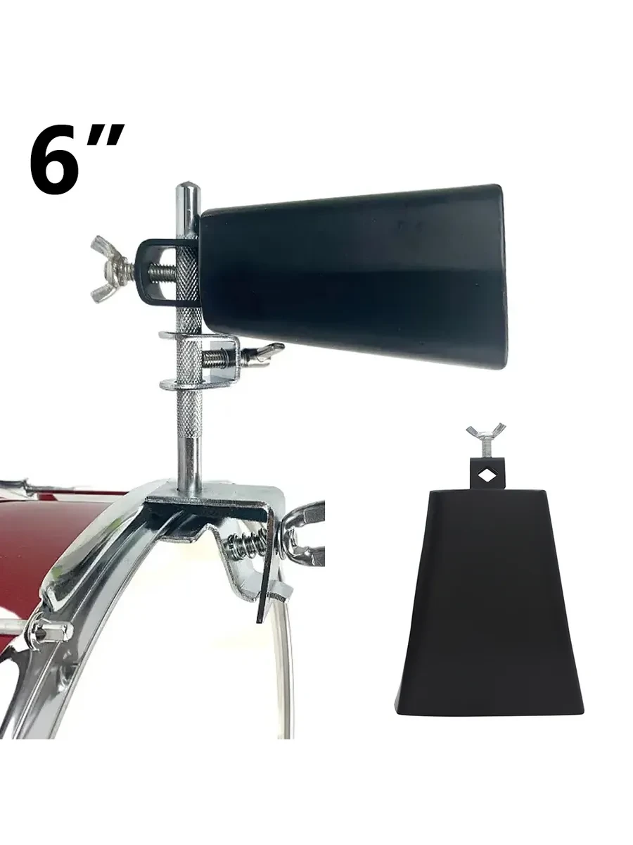 ✨ 50,2%   | Крупный Cowbell для барабанов, веселый для концертов (6 дюйм