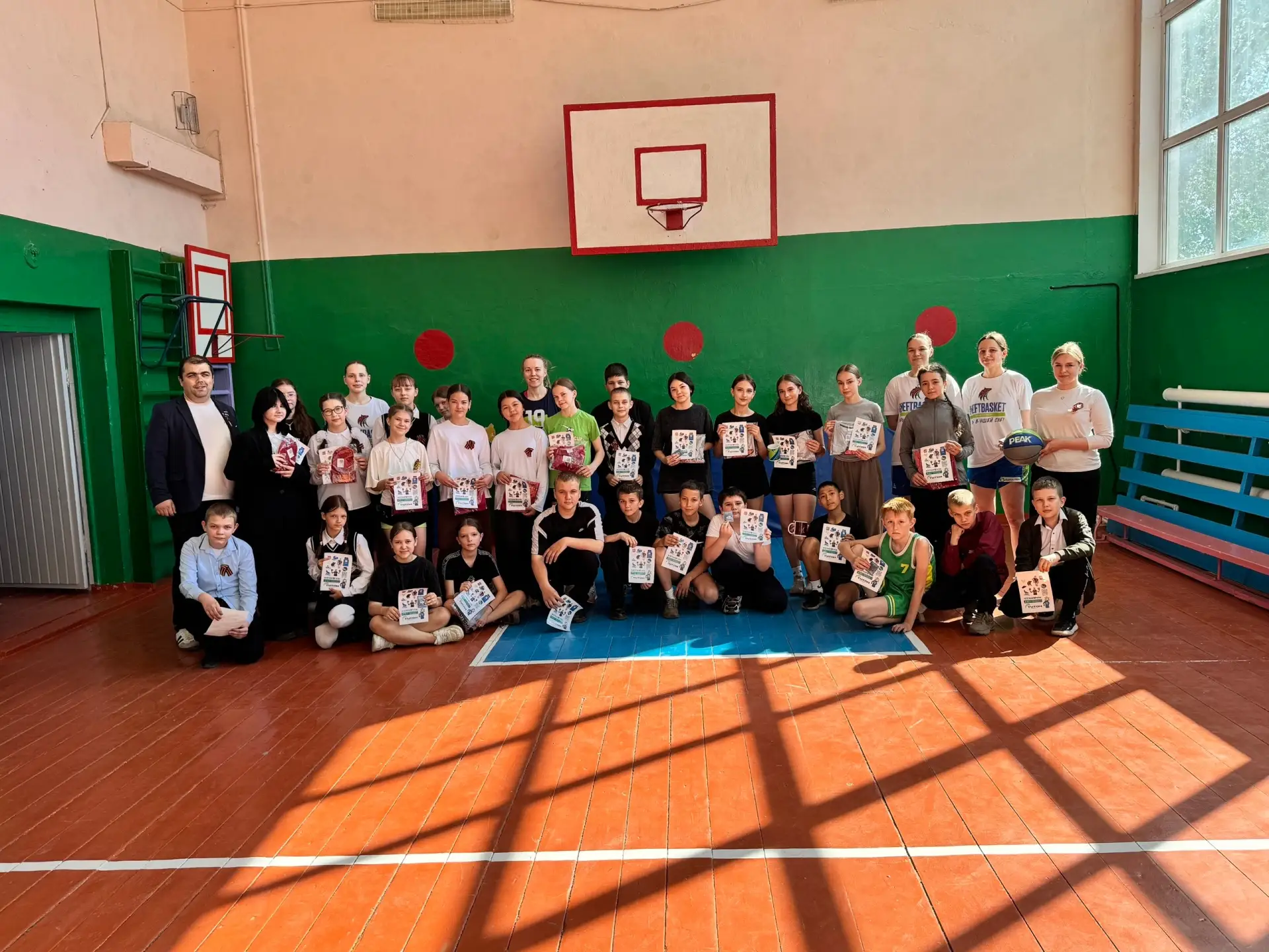 🏀 Сегодня игроки нашей юниорской команды «Нефтяник-Титан-ДЮБЛ» Ксения Расчектаева, Сер...