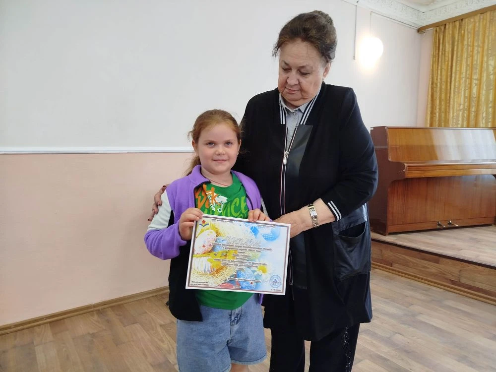 С большой радостью сообщаем об успехе нашей учащейся Поповой Анастасии!