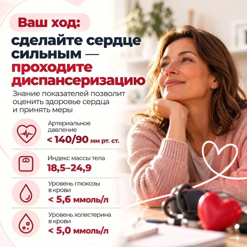 ❤️ Сердце — главный мотор организма. И заботиться о нём нужно каждый день, а не только ...