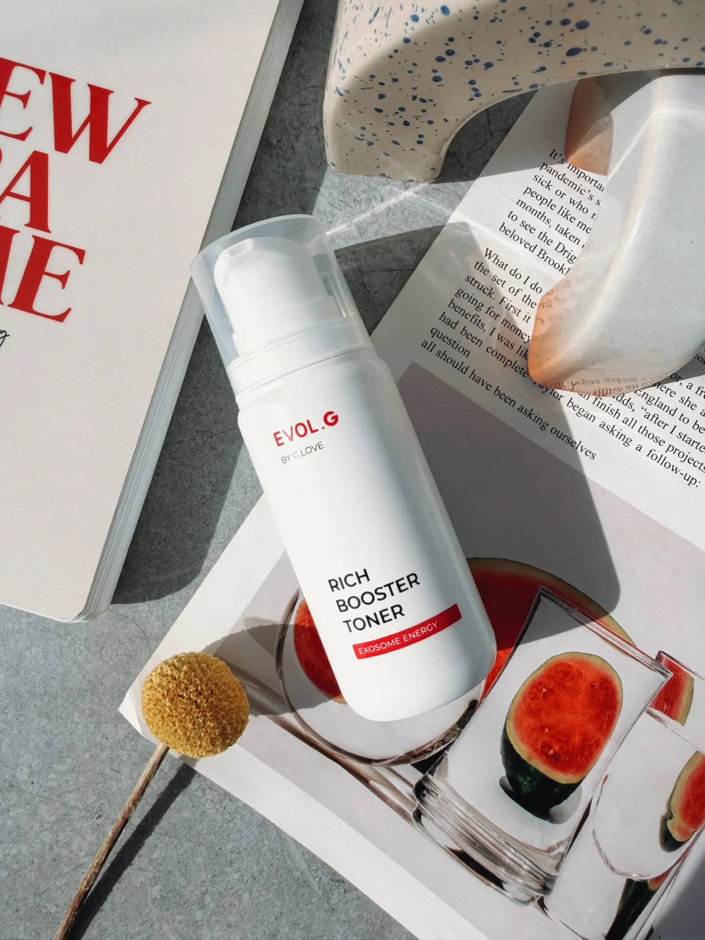 🍉 У G.LOVE тут вышел интересный молочковый Rich Boost Toner с несколькими видами церамидов, фосфолип