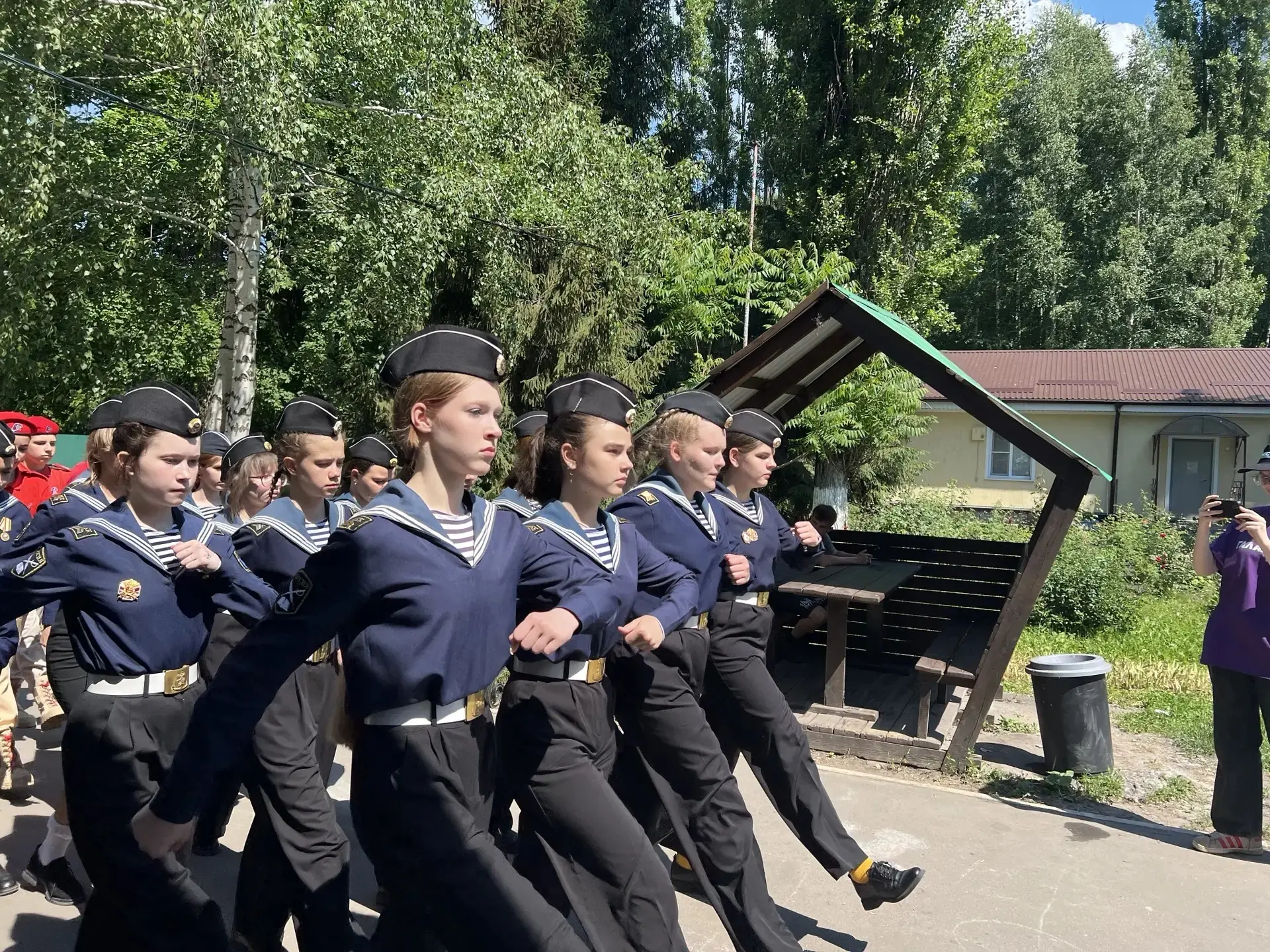 💫 С 8 по 12 июня кадеты 6А , 8А и  юнармейцы 7 А  классов МБОУ "Новоусманская СОШ 3" стали активным