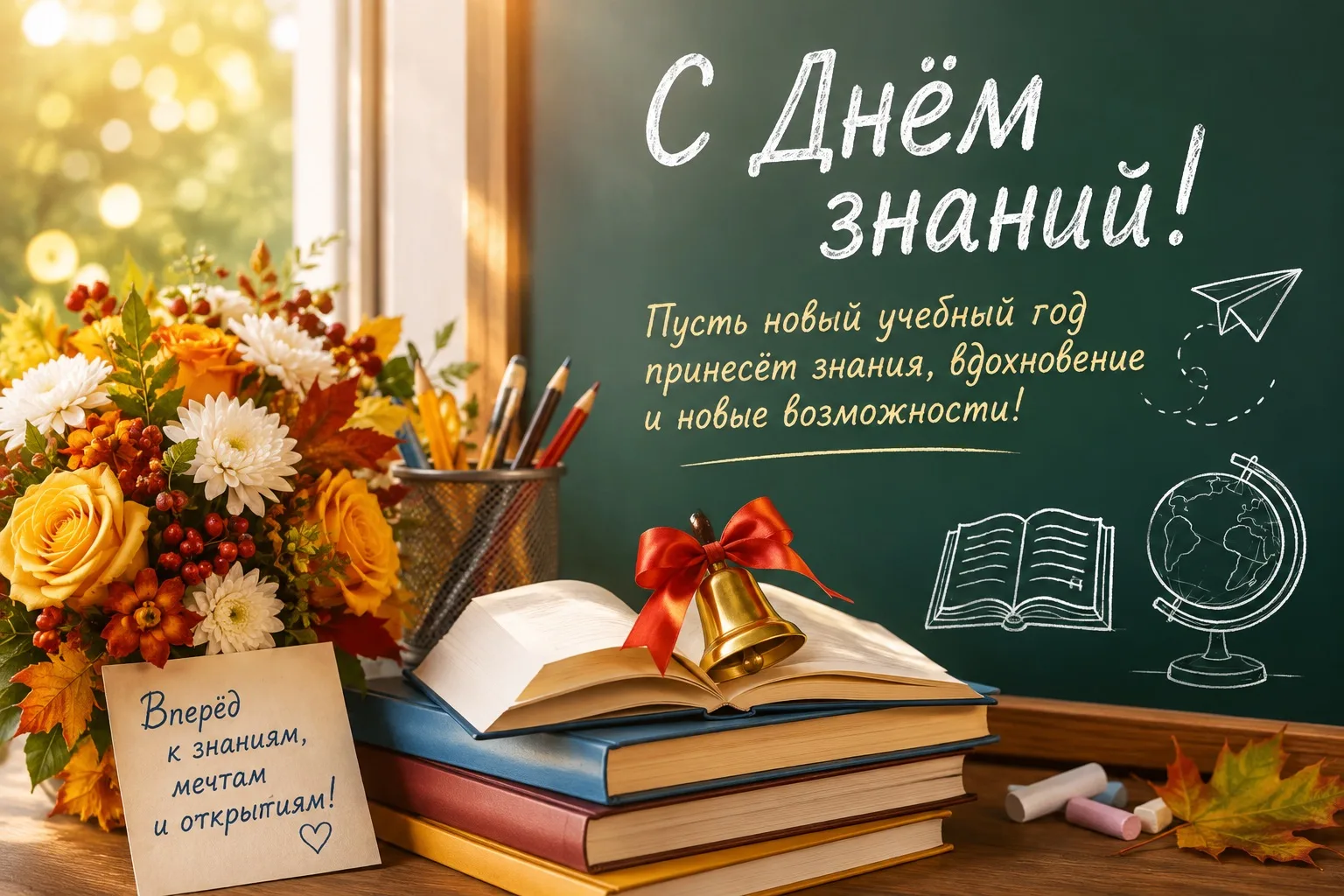 С Днем знаний и началом нового учебного года!