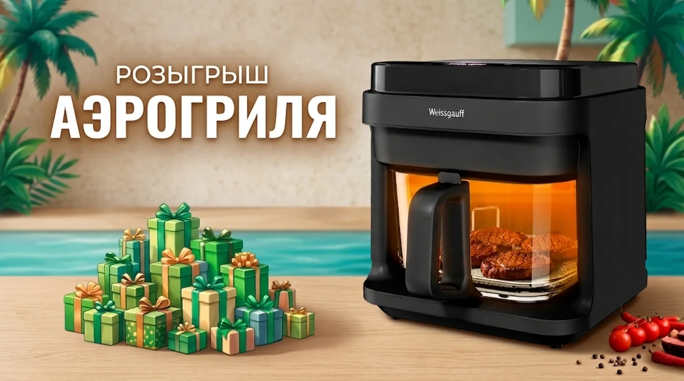 ДАРИМ АЭРОГРИЛЬ!