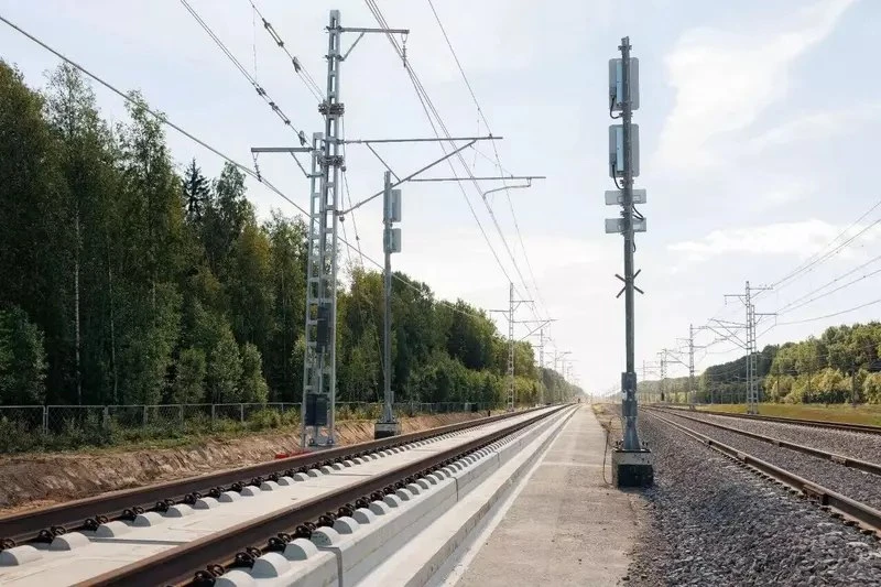 РЖД построили первый полигон для испытаний пути под высокоскоростное движение