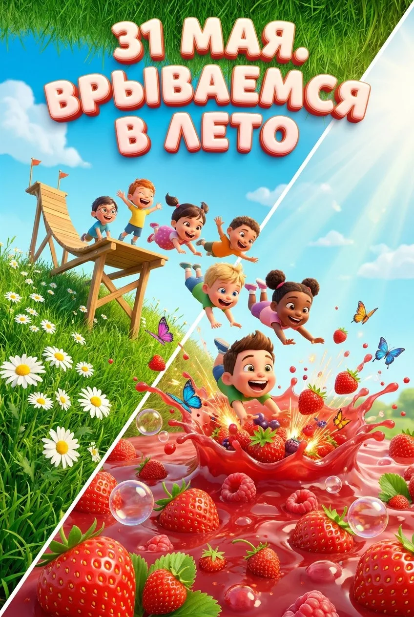 Завтра уже ЛЕТО!