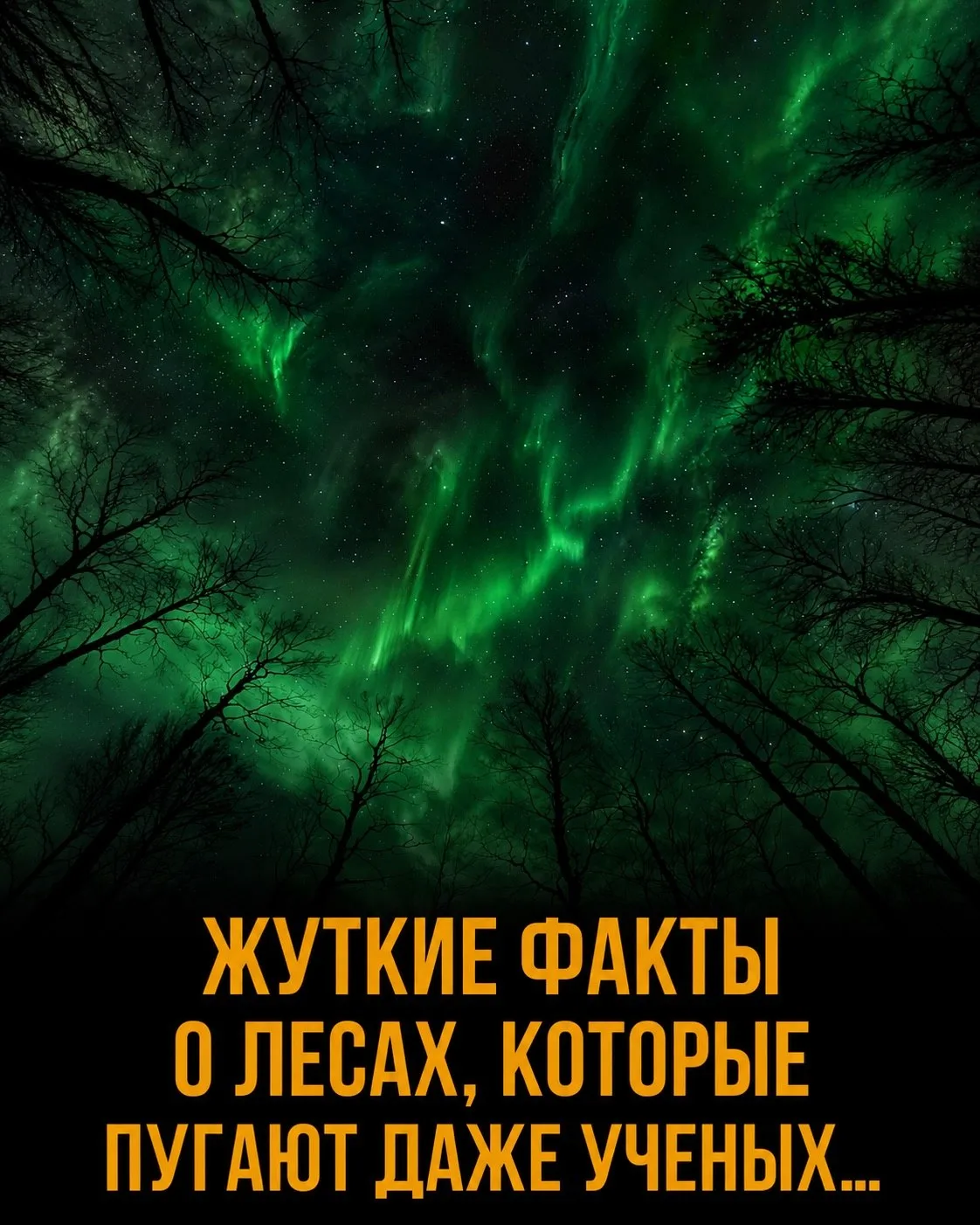 Жуткие факты о лесах, которые пугают даже ученых...

Леса кажутся нам чем-то привычным и хорошо изуч