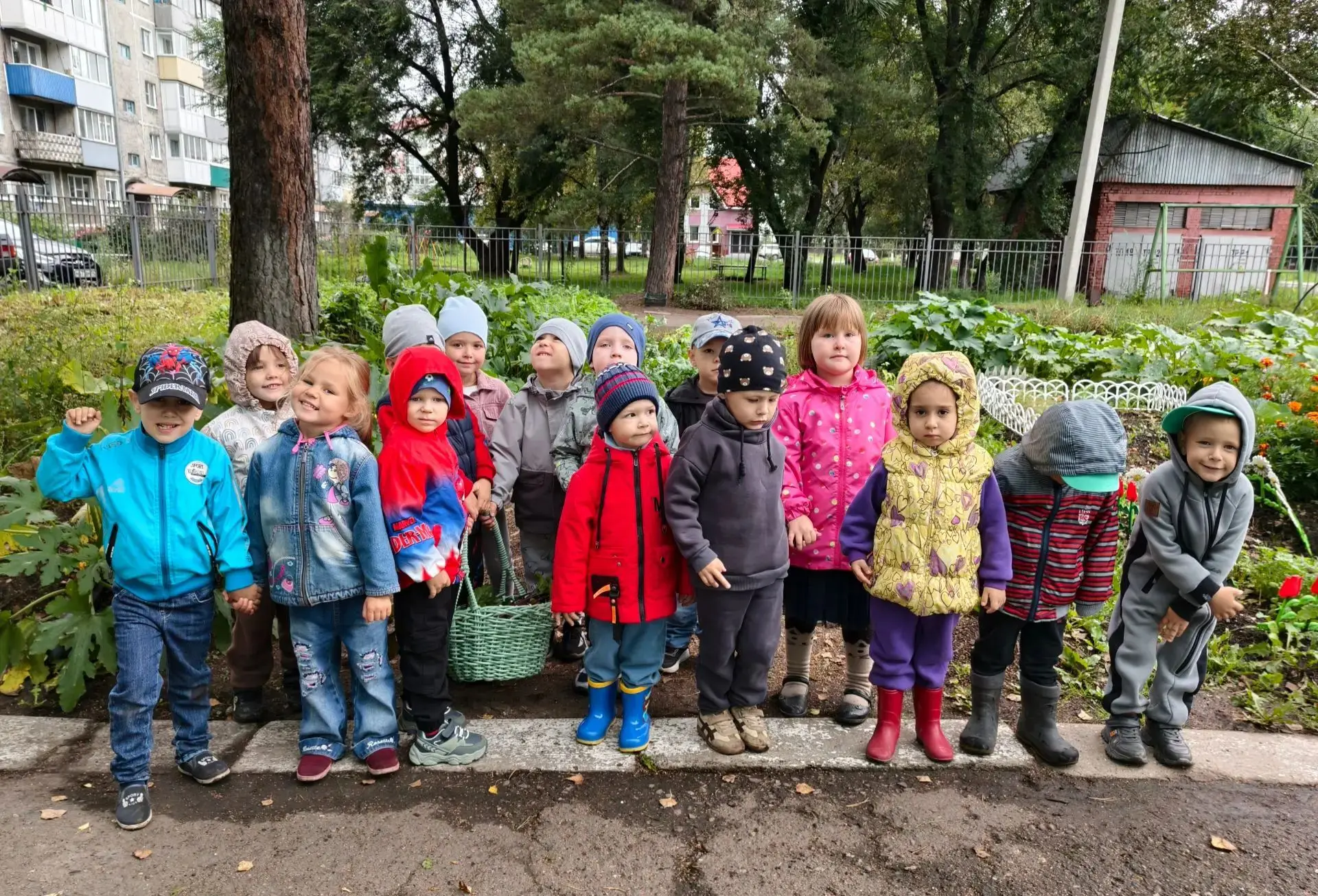 💥 В средней группе «Золотой ключик» прошла увлекательная неделя на тему «Урожай в корз...