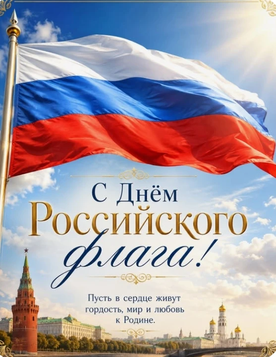 Белый, синий и красный — цвета, объединяющие историю, культуру и достижения нашей стран...