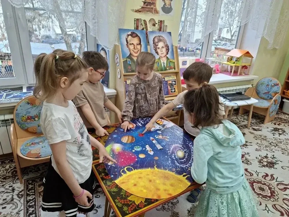 🚀НЕДЕЛЯ КОСМОСА В НАШЕМ ДЕТСКОМ САДУ: ПУТЕШЕСТВИЕ К ЗВЕЗДАМ!  🗓️С 6 по 10 апреля наше дошкольное отд