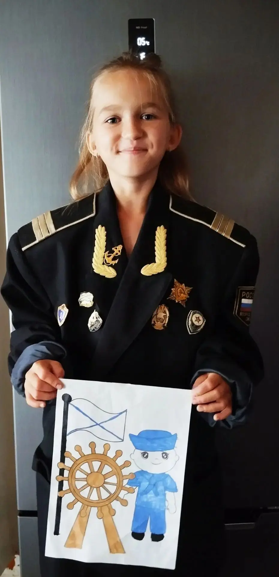 ⚓ Всероссийская акция «Великий Флот»: юные художники воспевают морскую славу России 🇷🇺🎨
День Воен
