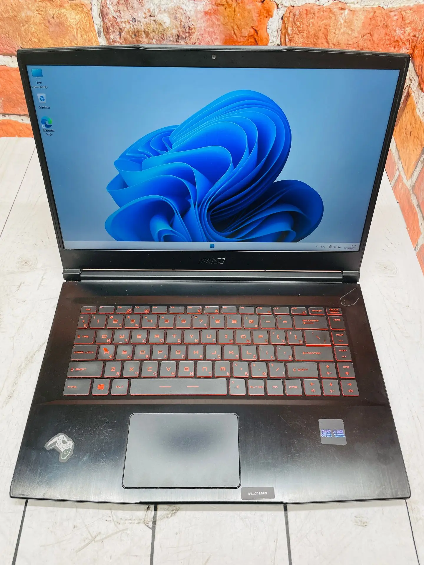 1️⃣ Модель: MSI MS-16W1