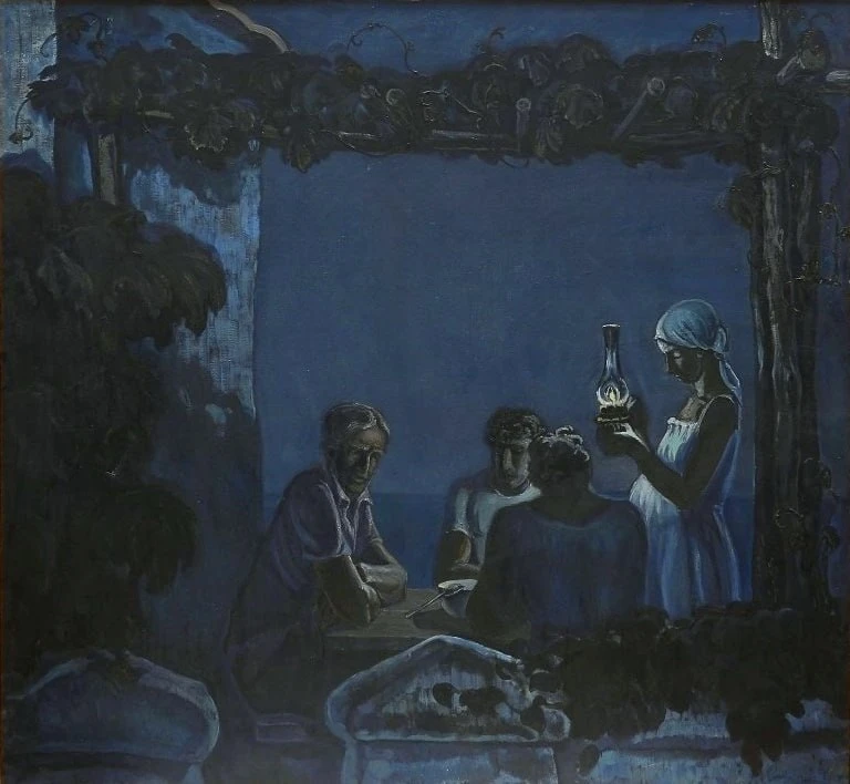 Ужин рыбаков 1976 г.