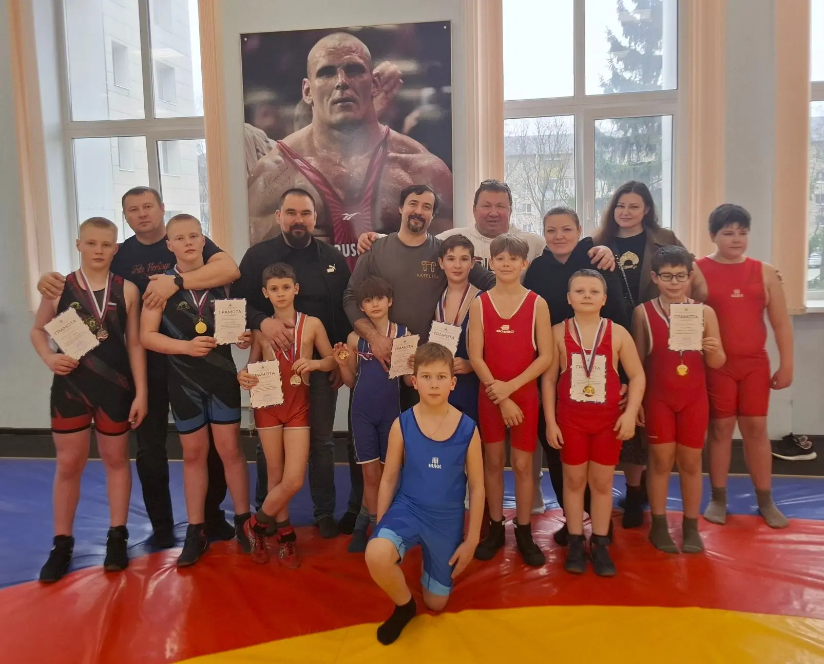 27 апреля в Белгороде прошли областные соревнования по греко-римской борьбе среди юношей 2016-2018 и