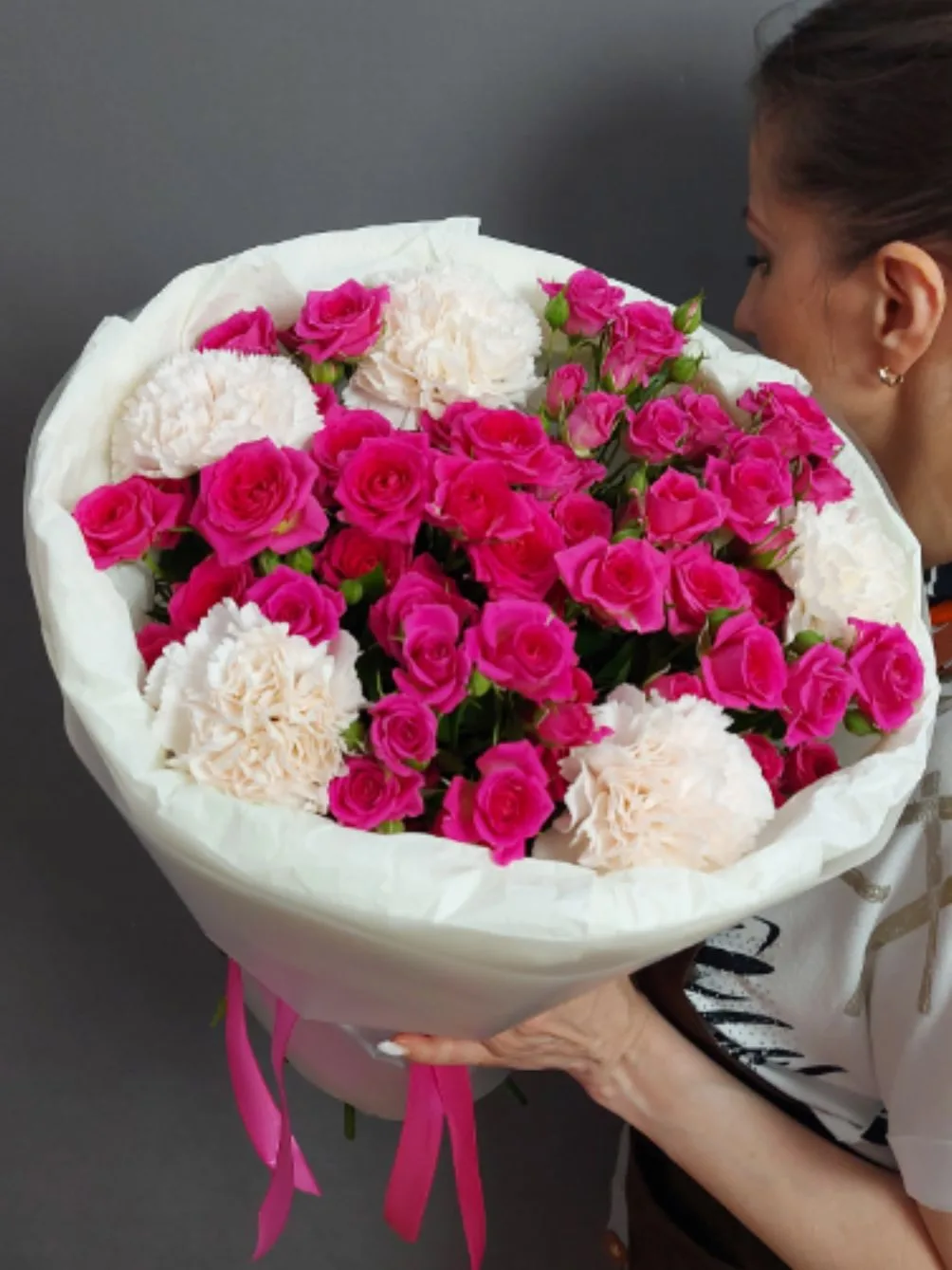 🌸Авторский букет из кремовых диантусов и кустовых роз 

🌿Стоимость 4'300₽
Цена актуальна на дату п
