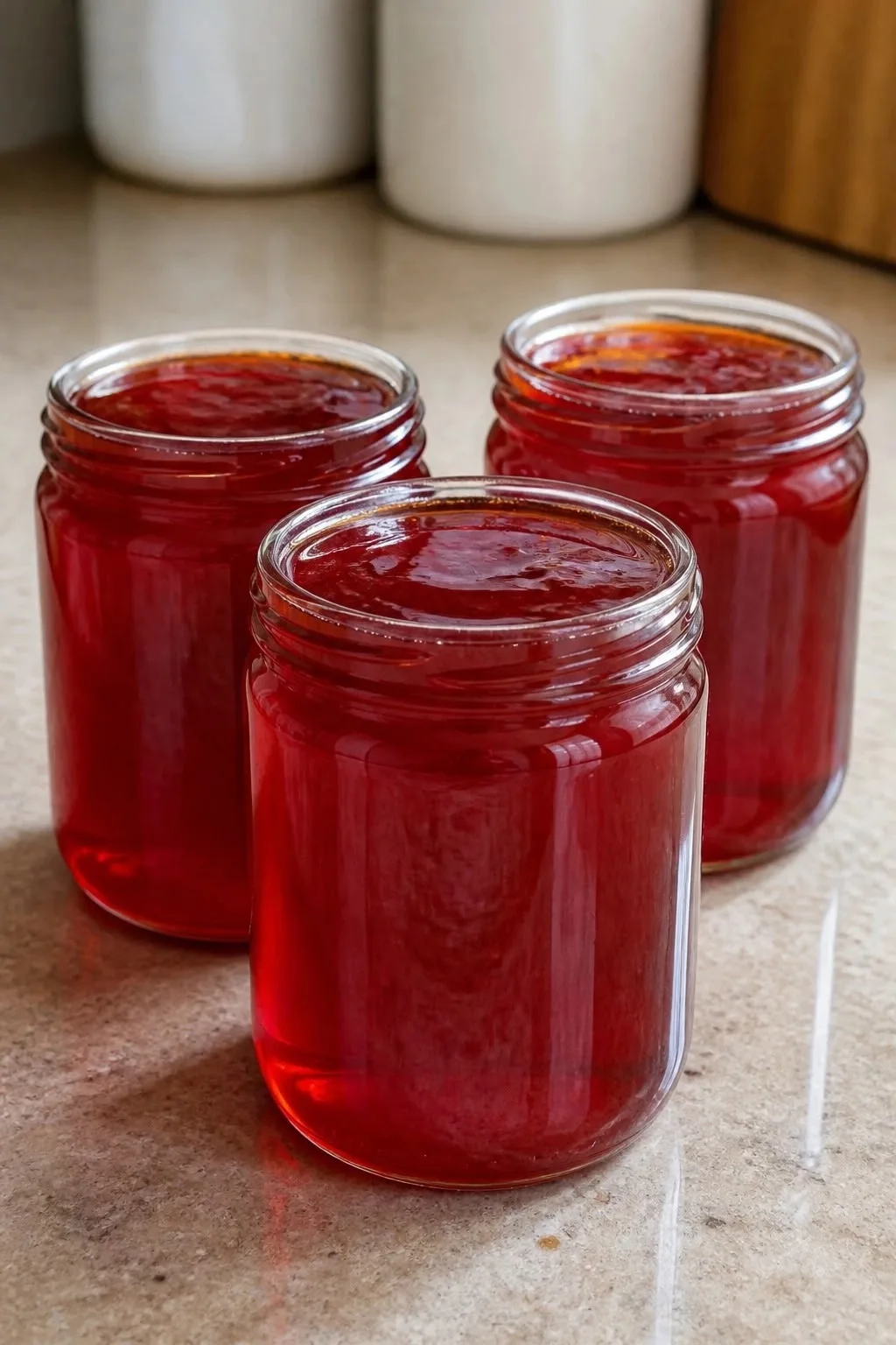 🔴❄️🍯 «РУБИНОВЫЙ ЯНТАРЬ»: Изысканное желе из калины с медом и пектином — аптечное лако...