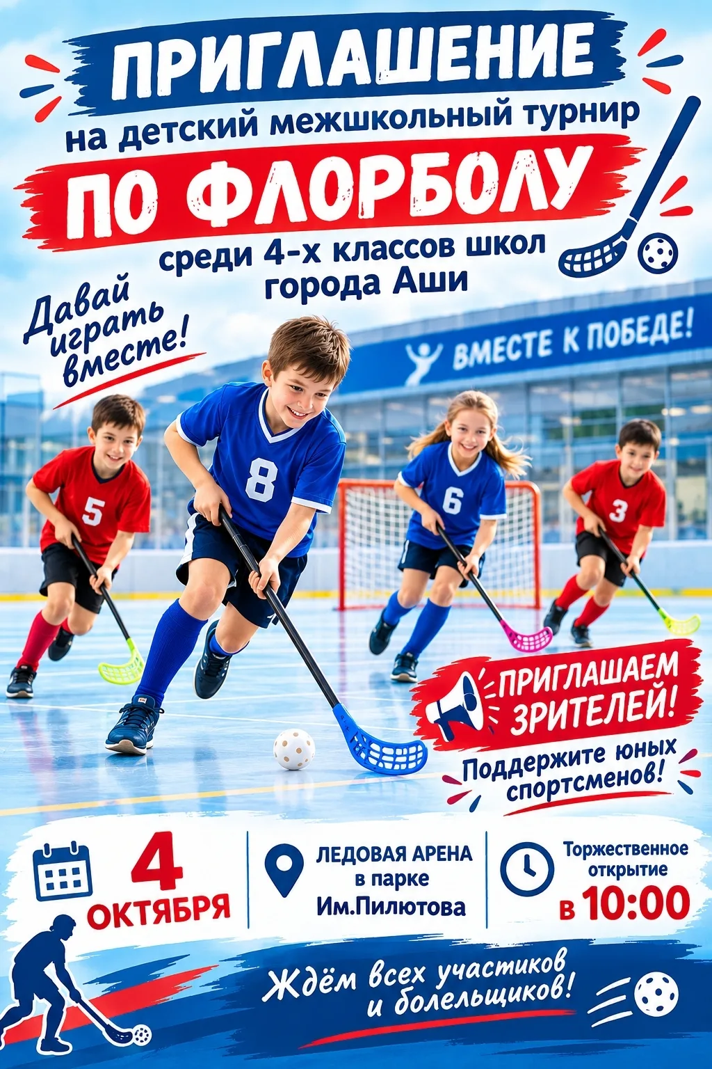 🏑 ФЛОРБОЛ: ВПЕРЁД, К ПОБЕДЕ! 🏆
