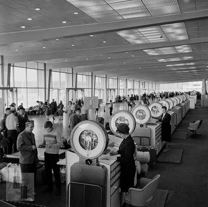 1965 год. В аэропорту "Домодедово.