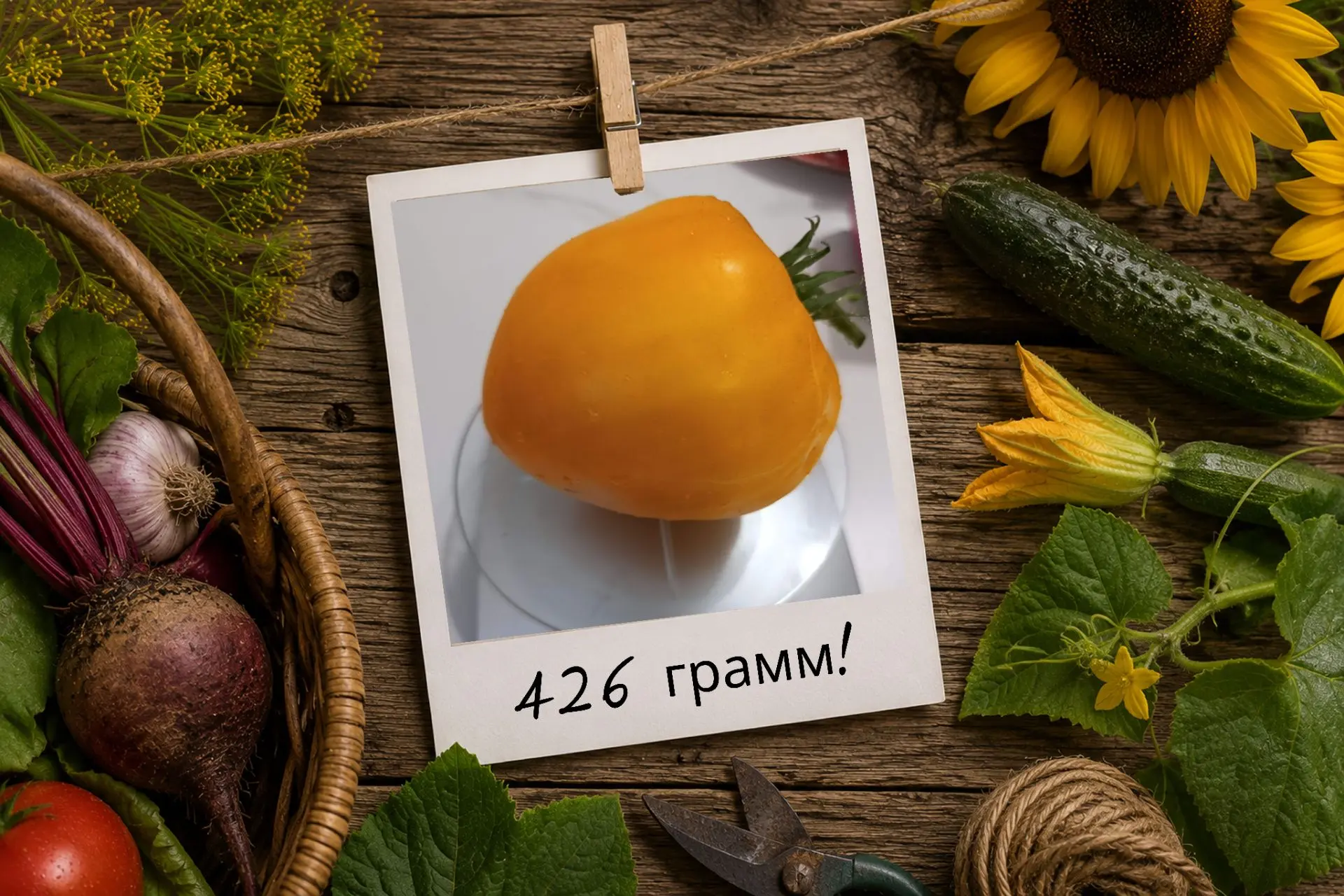 Добрый вечер, Заводоуковск! 🌤

У нас уже есть первый урожайный рекордсмен — яркий, аппетитный помид
