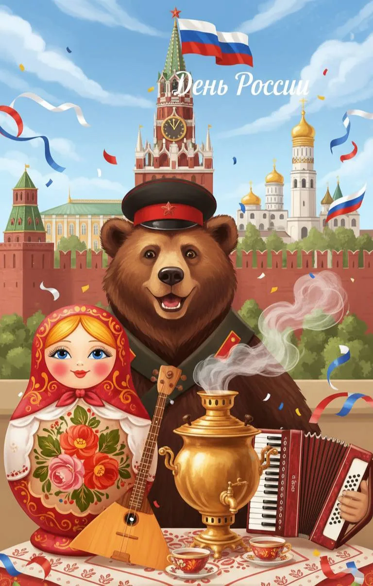 Поздравляем с Днём России🇷🇺

Этот день напоминает нам о красоте родных просторов, силе духа и вели