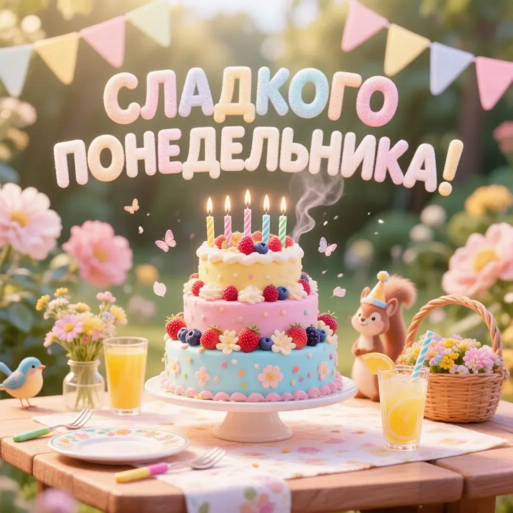 Понедельник обещает быть сладким! 🍰✨

Выходные пронеслись незаметно, но не стоит огорчаться. У нас 