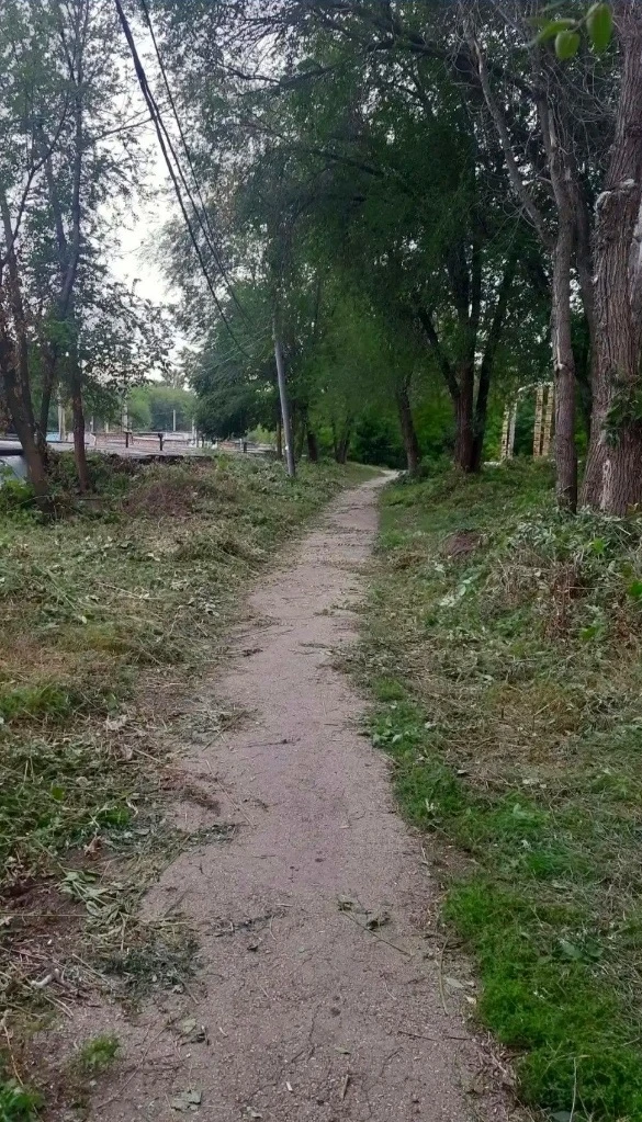 В Новокуйбышевске привели в порядок тротуар на Островского