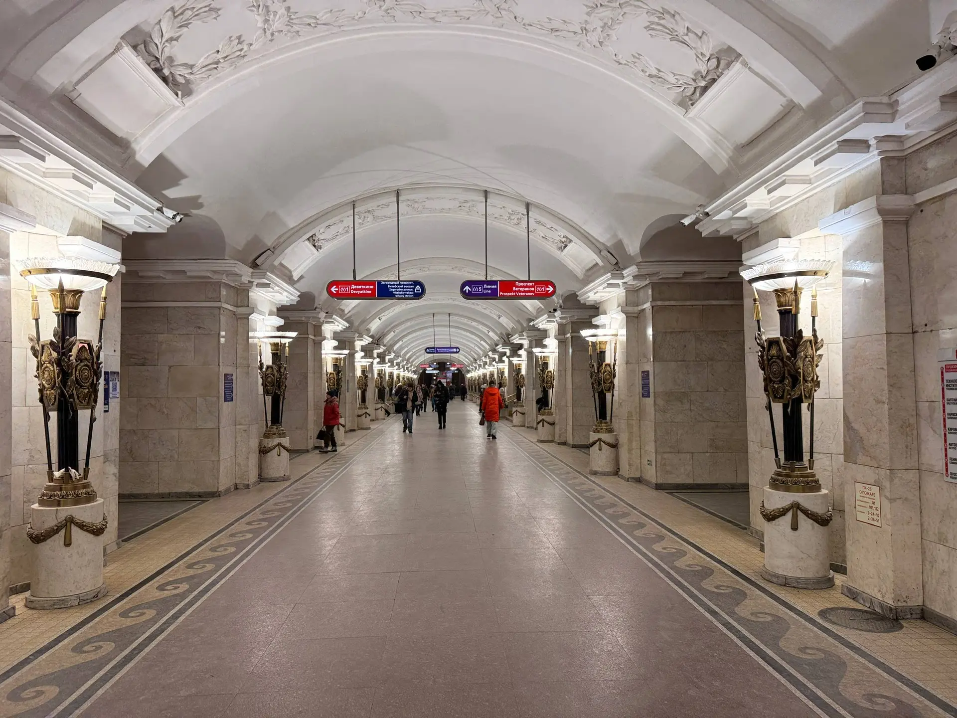 👷🏻‍♂️ Станцию метро «Пушкинская» Кировско-Выборгской (1) линии метрополитена Петербурга ждет комплек