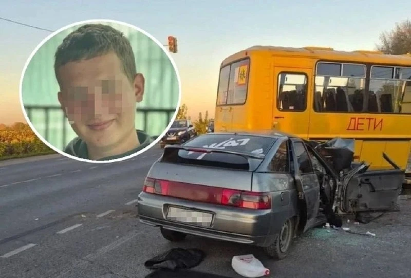⚡️ В Башкирии похоронили двух друзей, погибших в ДТП со школьным автобусом