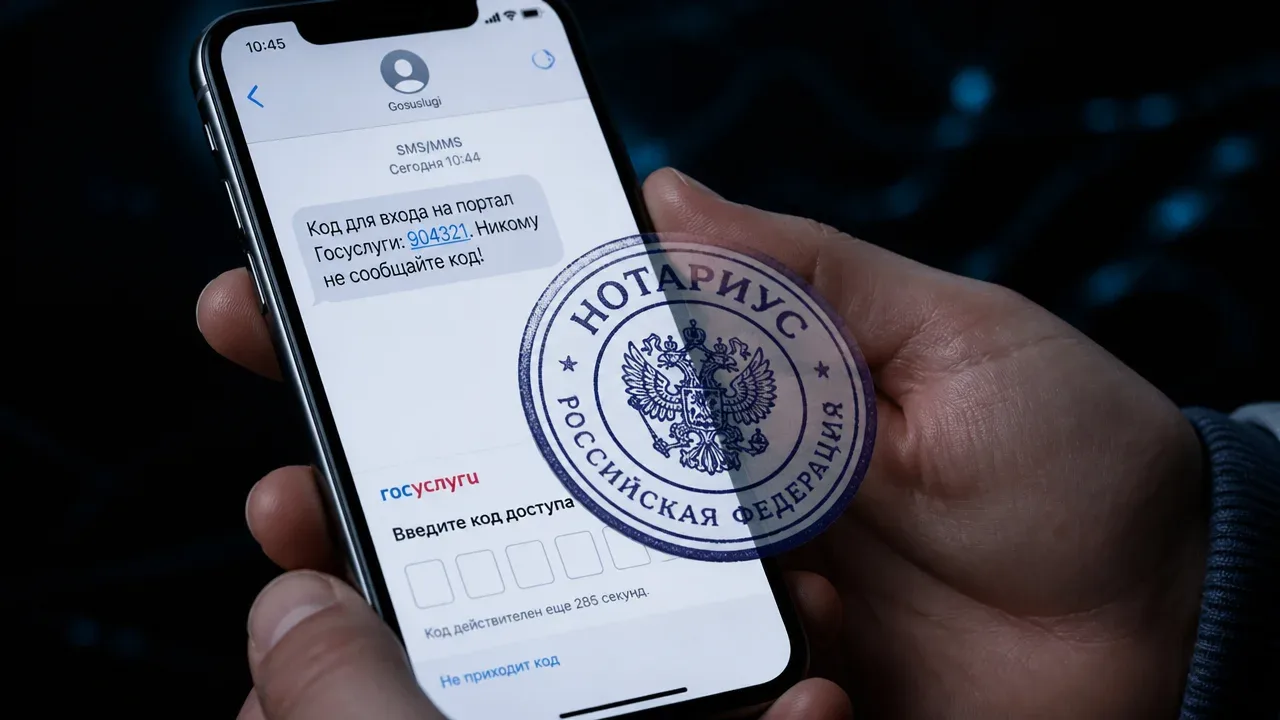 📢 Мошенники маскируются под нотариусов и крадут данные