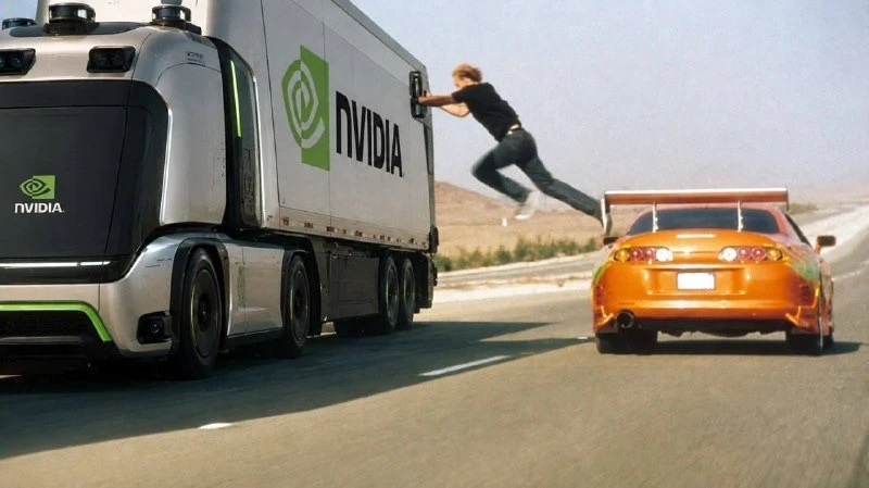 Воры украли фуры Nvidia, но нашли песок