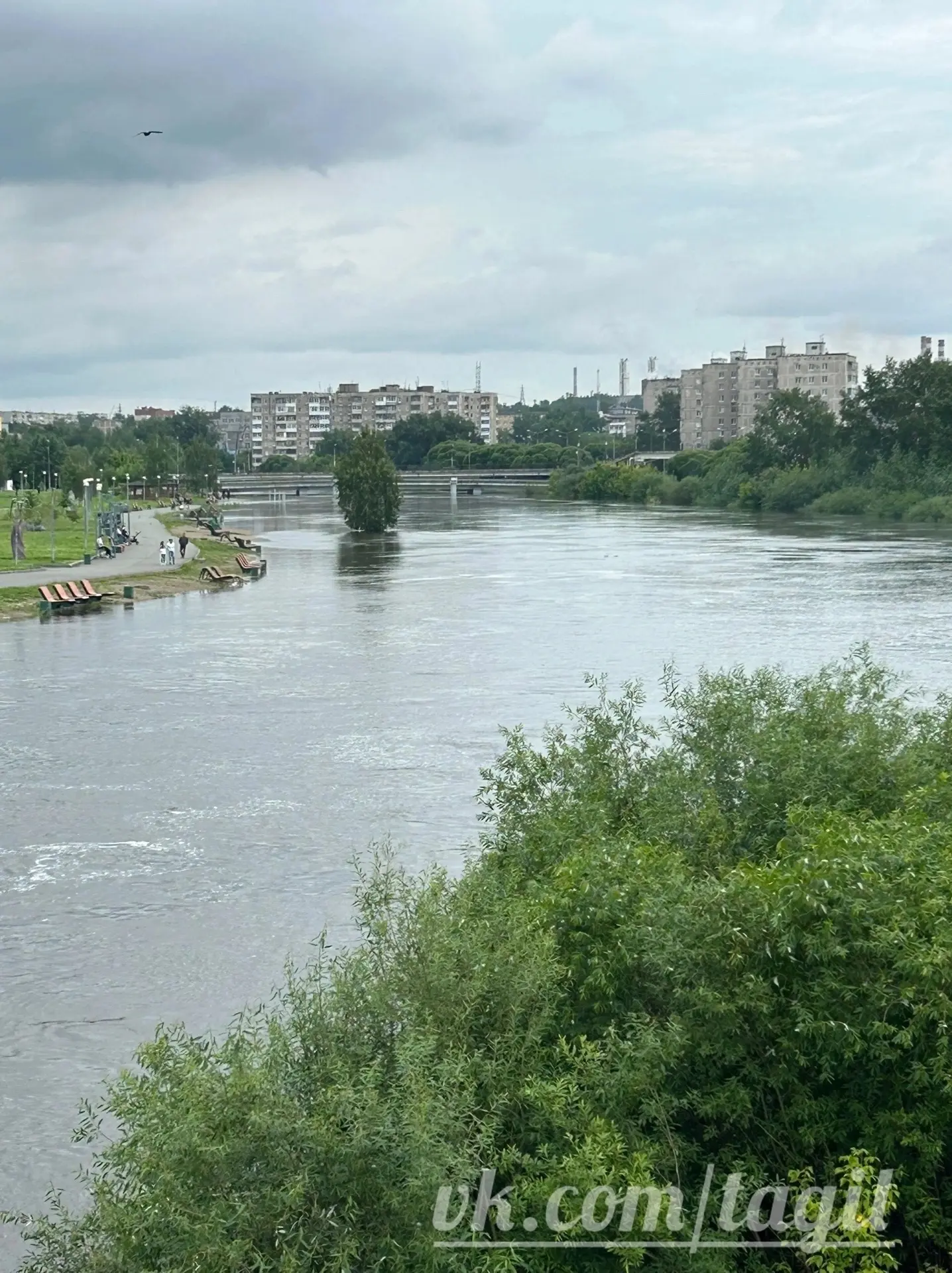 Вчера днем в парке Народный 13-летняя девочка утонула в реке Тагил. Начальник пресс-слу...