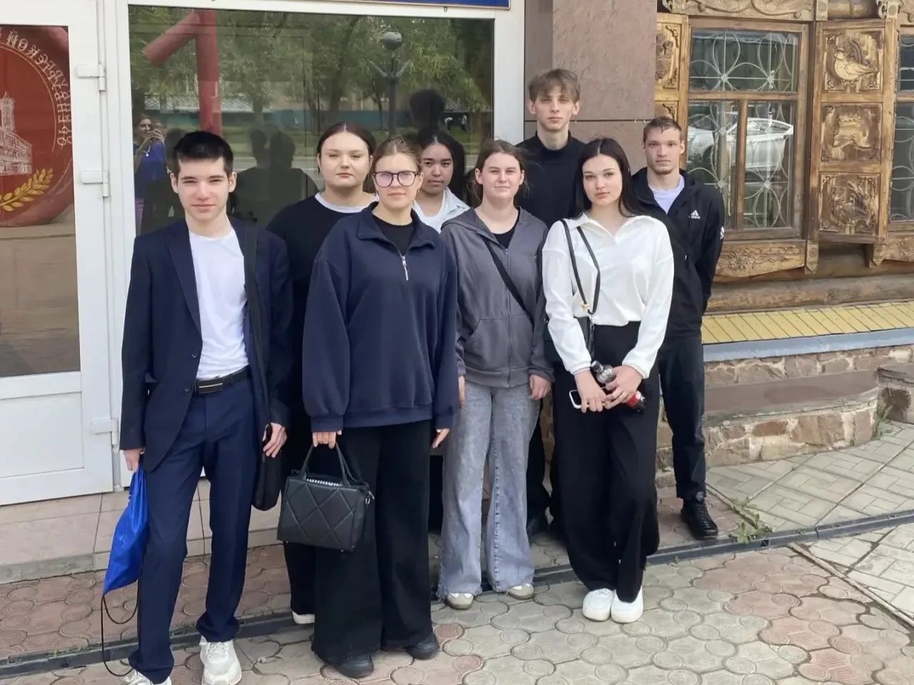 🚓 В музее УМВД  Недавно студенты 21 Ю вместе с преподавателем Ксенией Киреевой посетили музей культу