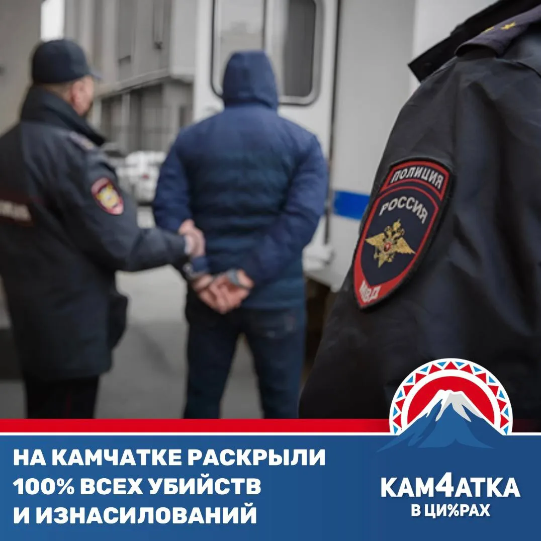 Общее количество преступлений на Камчатке сократилось почти на 40%

В полиции края подвели итоги за 
