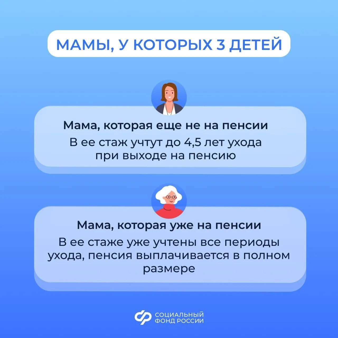 Как периоды ухода за детьми влияют на страховой стаж женщин?  ✅ С 2026 года снимаются ограничения по