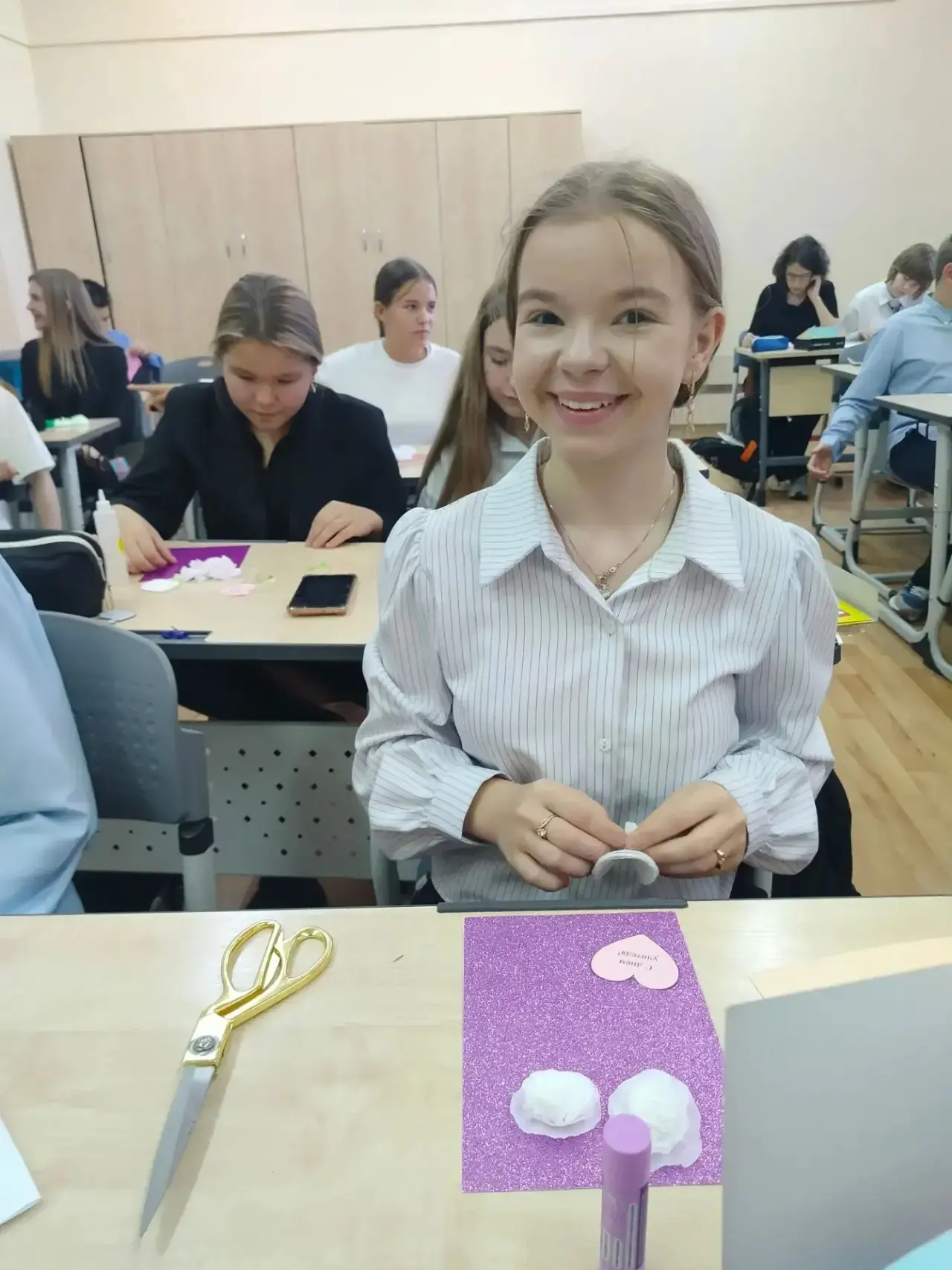 🎨 Наши детки подготовили прекрасные открытки ко Дню Учителя!