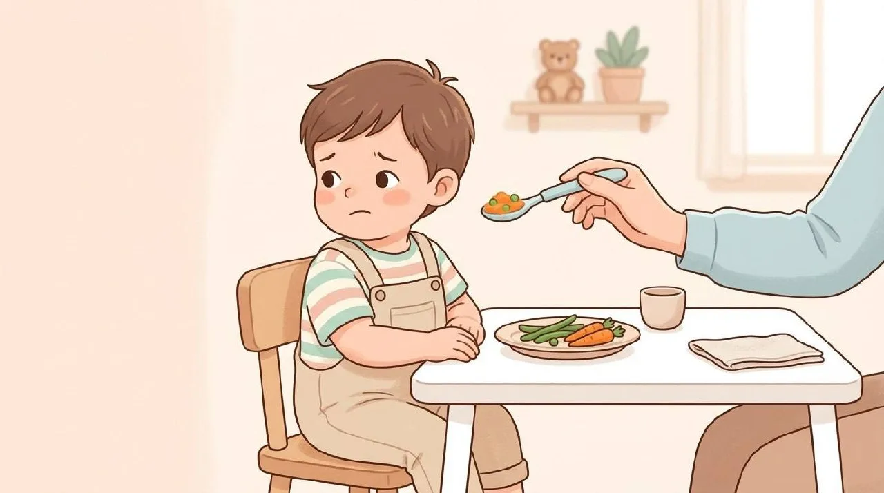 🍽 Избирательный аппетит: почему ребенок отказывается от еды?
