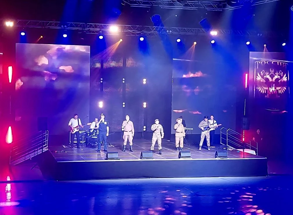 Дорогие друзья!  Сегодня в физкультурно-спортивном комплексе состоялся праздничный концерт, посвящён