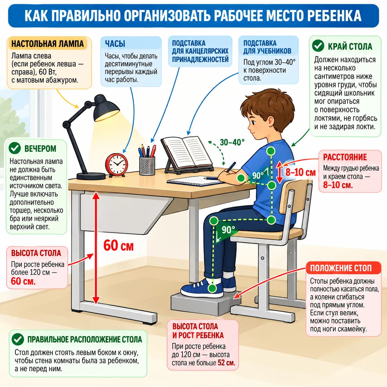Как не угробить спину во время учебы