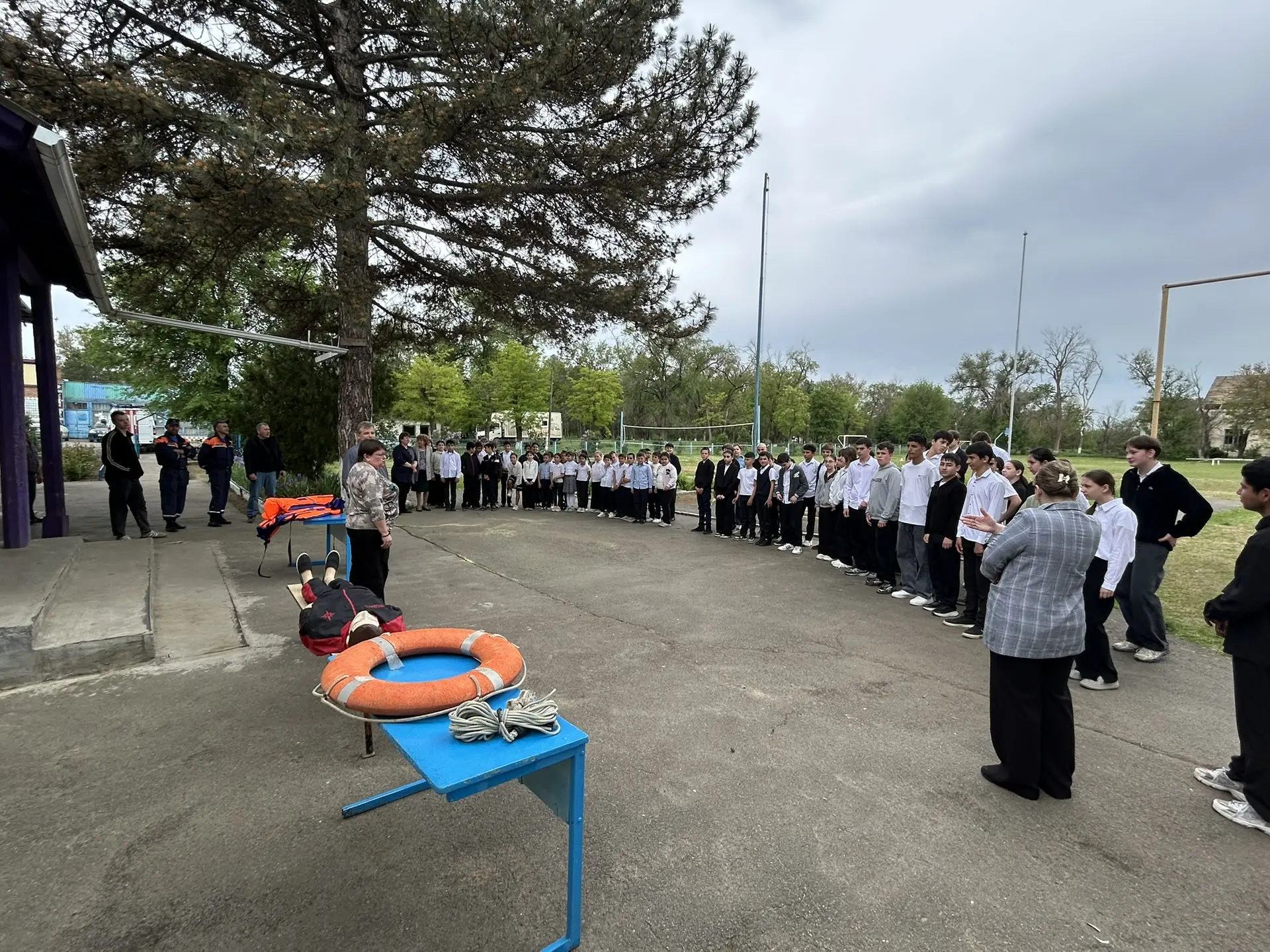 🚒 Сегодня в МБОУ СОШ №86 села Шаблиевка прошла важная и интересная встреча. К ученикам...